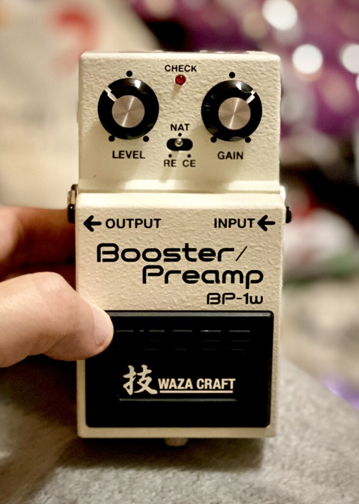 First Impressions: Boss BP-1w Booster / Preamp Pedal